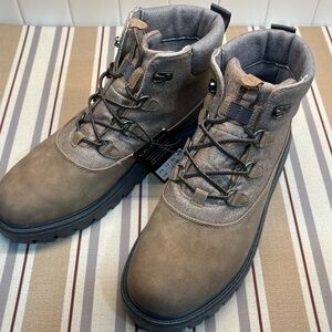 Hey Dude Tonya Eco Shield Women's Boots Size 12 Brown Slip On Comfort Shoes